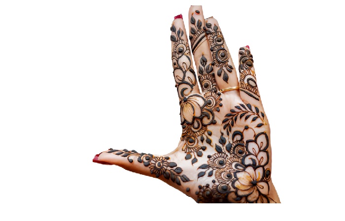 Easy Front Hand Simple Mehndi Design