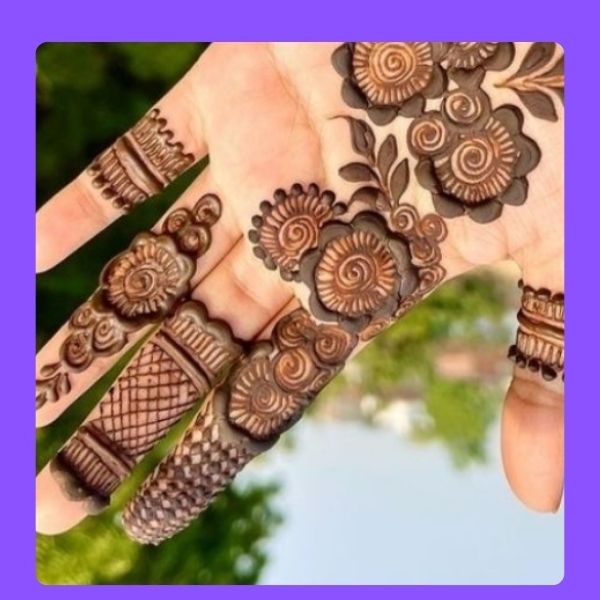 Finger Mehndi Design Easy And Beautiful 