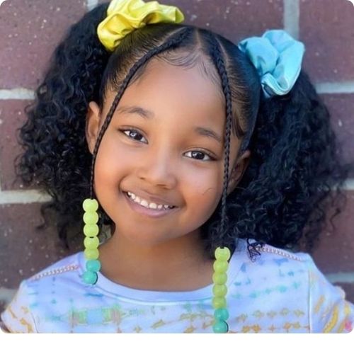 Natural Hair Little Black Girl Braided Hairstyles