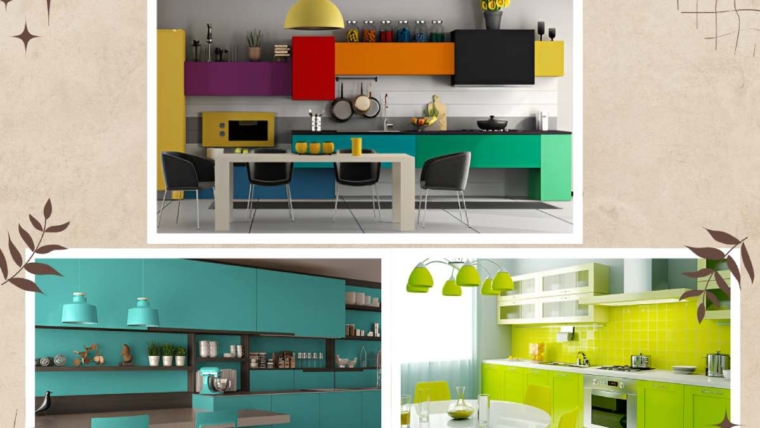 Two Colour Combination For Kitchen Laminates