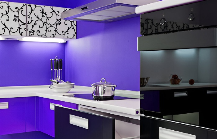 Two Colour Combination For Kitchen Laminates Images