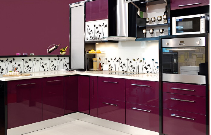 Two Colour Combination For Kitchen Laminates Images