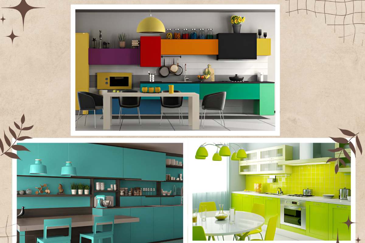 Two Colour Combination For Kitchen Laminates