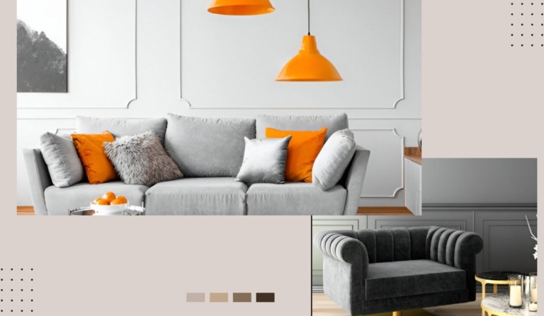 What Colours Go With Grey Sofa