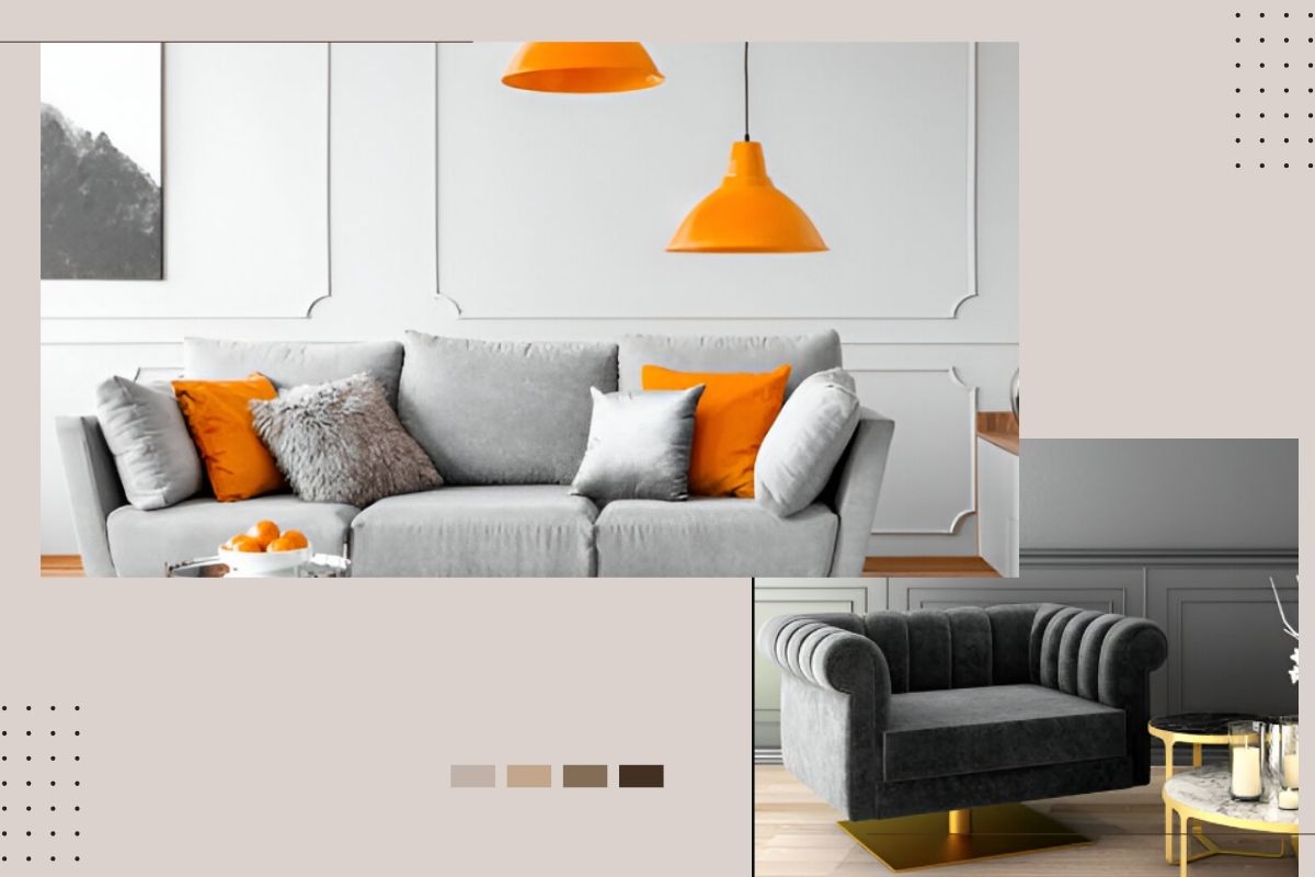 What Colours Go With Grey Sofa