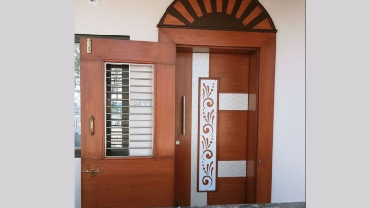 Double Door Grill Gate Design For Main Door