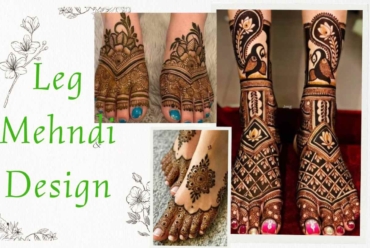 Leg Mehndi Design