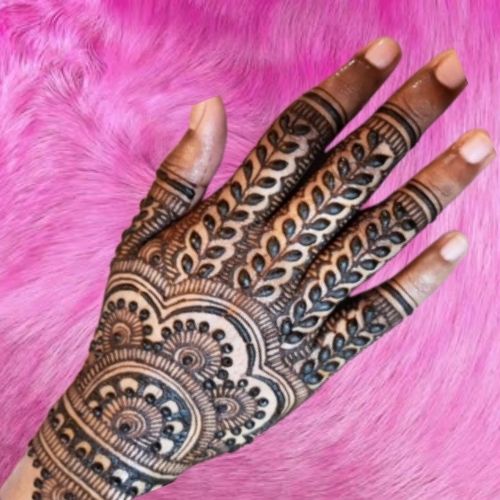 Mehndi Design Back Hand