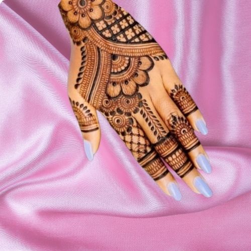 Modern Mehndi Stylish Back Hand Mehndi Design