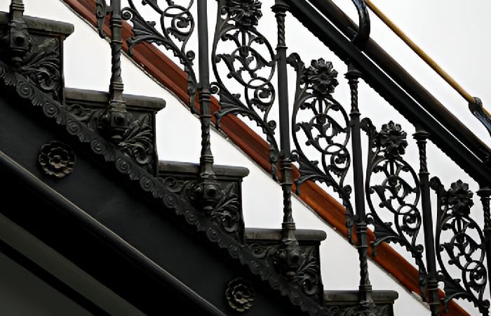 Modern Stair Railing Design Iron