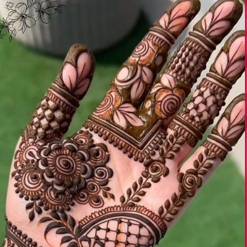 Pakistani Arabic Mehndi Design