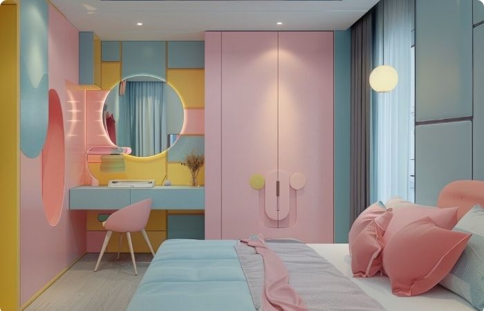 Pink Room Colour Combination