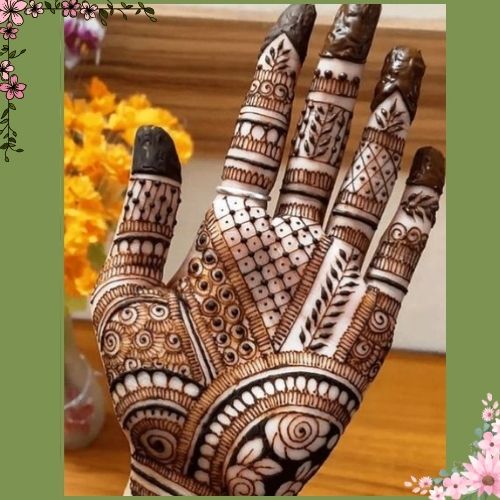 Simple Arabic Mehndi Design