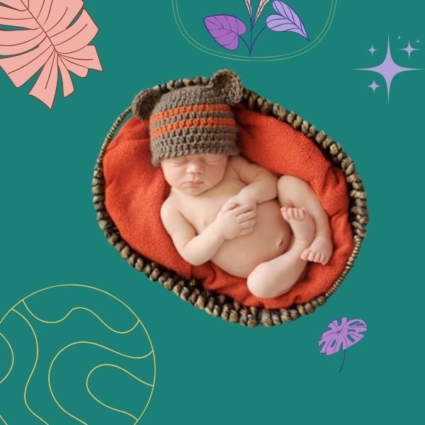 1 month baby photoshoot 