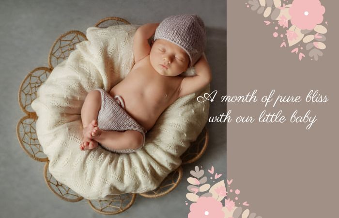 1 month baby photoshoot ideas at home 