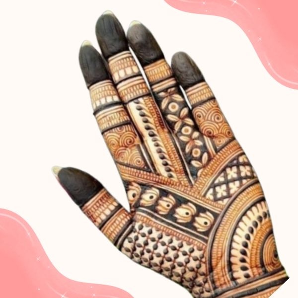 Easy Full Palm Mehndi Designs