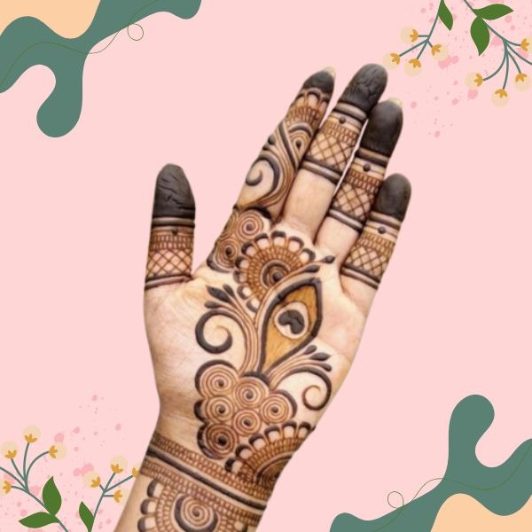 Easy Full Palm Mehndi Designs