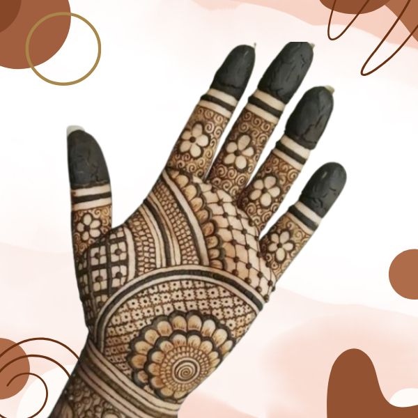 Easy Full Palm Mehndi Designs