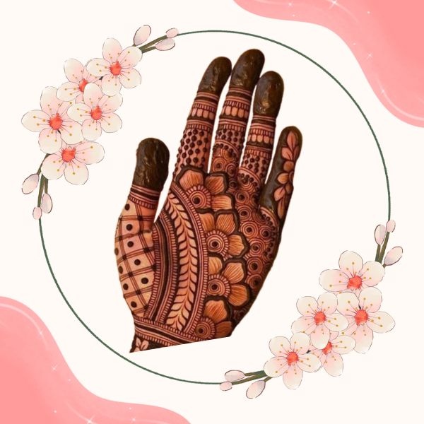 Easy Full Palm Mehndi Designs