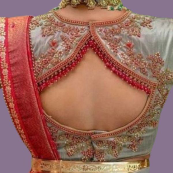 Blouse Back Design Photo