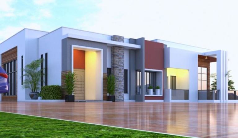 Modern Single Floor House Design