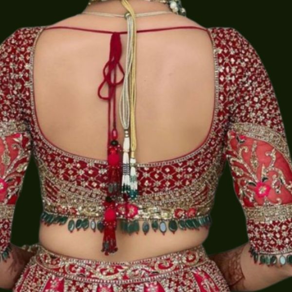 Traditional Blouse Back Design