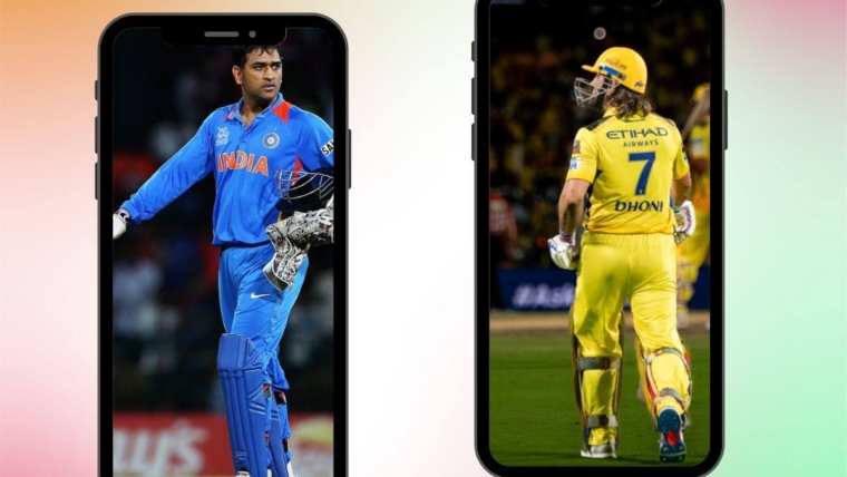 Lock Screen Ms Dhoni Wallpaper