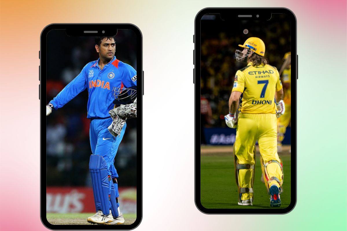 Lock Screen Ms Dhoni Wallpaper